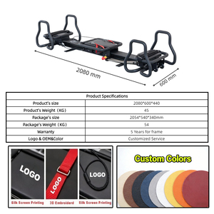 Mégaformer Pilates portable avec plateforme de mise en forme des abdominaux et des fessiers, qualité studio pour petits espaces de studio - Product Image 4