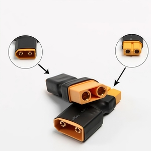 XT90 to XT60 <b>Adapter</b> <b>Plug</b> Soldered Integrated <b>Power</b> Connector RC Model DIY Battery Conversion Head XT90-F XT90-M XT60-F XT60-M - Product Image 6