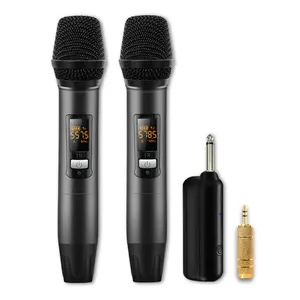 Tonor Microphone sans Fil Bluetooth 10 Canaux UHF avec Mini