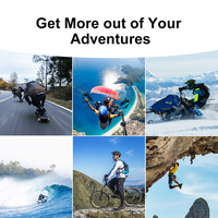 Caméra de sport personnalisée 1080p Objectif HD Appareil sous-marin Photo Action et caméra de sport Moto 4k pour casques Caméra étanche