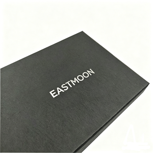 Luxury Black Perfume Gift Boxes with Hot Stamping Gold Logo - Rigid Cosmetic Packaging Box with EVA Insert - Product Image 6