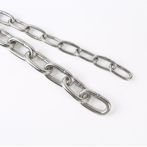 Großhandel Edelstahl-Haustierkette für Hunde Din766 Din763 Gliederkette Kohlenstoff Verzinkte Oberfläche Geschweißte Übertragungskette - Product Image 4