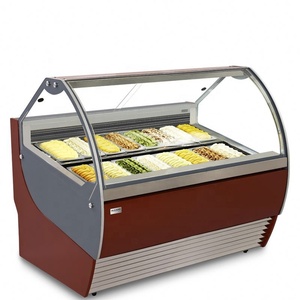 ราคาไม่แพงสำหรับขายใช้Ice Creamจอแสดงผล<span class=keywords><strong>Haagen</strong></span>-<span class=keywords><strong>Dazs</strong></span> Gelatoตู้โชว์ไอศกรีมตู้แช่แข็ง - Product Image 3