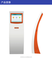 Terminal de gestion des visiteurs d'intérieur Wintronix en promotion : Kiosque de commande automatique, paiement et enregistrement en libre-service pour hôtels avec SDK de reconnaissance faciale