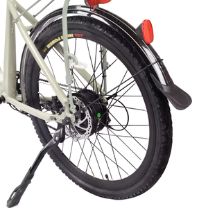 Bicicleta Eléctrica Urbana Ligera con Motor Trasero de Alta Potencia de 36V, Cuadro de Aluminio, Batería de Litio, JYOP-SMDOPHIN de 7 Velocidades - Product Image 3