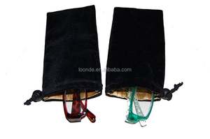 Estuche de Terciopelo Premium para Gafas de Sol y Gafas, Bolsa de Terciopelo con Forro de Satén Sedoso - Product Image 3