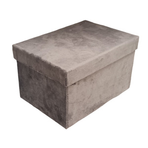 Boîte en velours 24x17,5x14 cm - Product Image 1