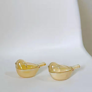 Bougie parfumée avec pot en verre d'oiseaux colorées, décoration créative <span class=keywords><strong>pour</strong></span> la maison, aide au sommeil, parfum nouveauté, cadeau d'anniversaire ou de noël - Product Image 3