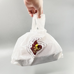 HDPE/LDPE Poly T-shirt <b>Bag</b> with Vest Handle Grocery, Fruit, Vegetable <b>Packing</b> Supermarket Shopping Plastic <b>Bags</b> - Product Image 6