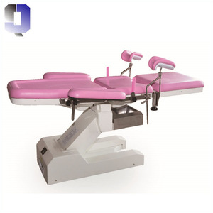 JQ-03B рама из нержавеющей стали розовый цвет родов кровать Электрический акушерский и гинекологии стол - Product Image 3
