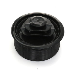 Cubierta de Ventilación de Aire para RV Tipo Bola Negra, Plástico, 71/63mm, para Caravana - Product Image 1