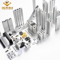 Profilé en alliage d'aluminium standard européen épaissi 9090, poutre de cadre d'équipement robuste pour ligne d'assemblage 90x90 HS156A