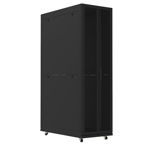 VidaXL Coffret De Réseau 15U 19" IP20 Noir 60x45x86 Cm, Coffret De Réseau Sur Pied, Armoire De Données, Support De Réseau