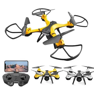遥控无人机4k高清摄像机三面避障气压固定高度专业可折叠四轴飞行器玩具