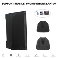Audio professionnel 6000Watts 15 pouces Subwoofer actif haut-parleur Portable 2CH PA système de haut-parleurs pour la diffusion en direct et autres Bocina