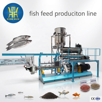 Machine de fabrication d'aliments pour poissons, ensemble complet, additifs pour aliments pour poissons au chlorure de choline, ligne de production d'aliments flottants pour poissons-chats