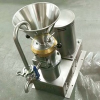 Moulin Colloïd Commercial en Acier Inoxydable Pistache Noisette Amande Noix de Cajou Beurre de Cacahuète Broyage Pâte de Sésame Machine