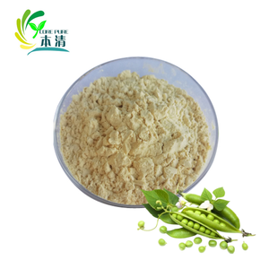 Extrait végétal de qualité alimentaire, poudre de protéine de pois naturelle de haute qualité, 80% de protéines pures en emballage en fût - Product Image 1