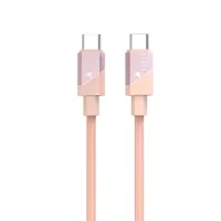 Câble de données tressé en nylon en stock en usine PD charge rapide USB type-c à type-c vente en gros pour tablettes Huawei/Honor/Xiaomi