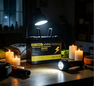 แบตเตอรี่ LiFePO4 12V 100Ah 200Ah สต็อก EU คลังสินค้าโปแลนด์ เกรด A สำหรับรถบ้าน แคมป์ปิ้ง แผงโซลาร์เซลล์ ระบบออฟกริด - Product Image 1