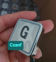 Bouton d'appel carré en acier inoxydable pour ascenseur – Populaire, prix abordable – Bouton poussoir COP LOP pour accessoires d'ascenseur