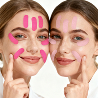 Patch jetable non tissé doux pour le visage, port confortable
