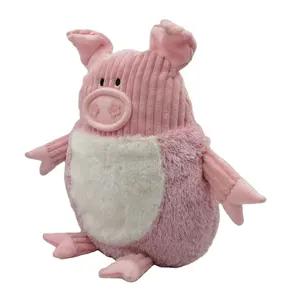 Vente en gros OEM/ODM mignon haut 13 pouces mode vente chaude oreiller cochon rose qualité peluche douce jouet