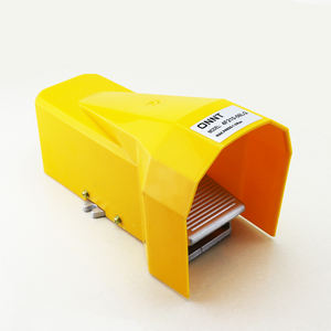 4F210-08LG Fuß pedal ventil G1/4 5/2 Wege mit Verriegelung und Schutz Fuß pedal ventil 4F Pneumatischer Fußpedal-Steuersc halter - Product Image 1