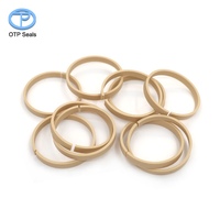 Anneau de guidage, d'étanchéité, d'usure et de support en PTFE sur mesure, bande d'étanchéité résistante aux produits chimiques 37.3x40.5x5mm, non standard, fabrication usine
