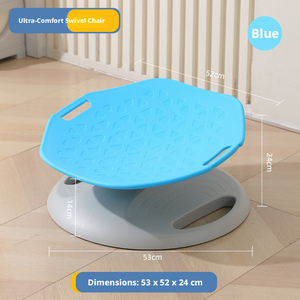 Chaise pivotante transfrontalière BYS, planche d'équilibre rotative pour enfants, entraînement sensoriel, en plastique, éducative, certification d'exportation - Product Image 1