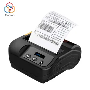 Factory wholesale 80mm mini Thermal label barcode Printer BT Warehouse Use Goods Barcode of UPC EAN QR wireless Thermal printer