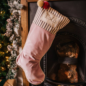 Bán Buôn Santa Nhỏ Ruffle Tường Trang Trí Tùy Chỉnh Sọc <span class=keywords><strong>Top</strong></span> Bông Giáng Sinh <span class=keywords><strong>Stocking</strong></span> Cho Trang Trại - Product Image 6