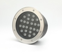 Lampe souterraine à LED de qualité étanche en acier inoxydable et corps en verre IP67 éclairage encastré pour jardin paysage