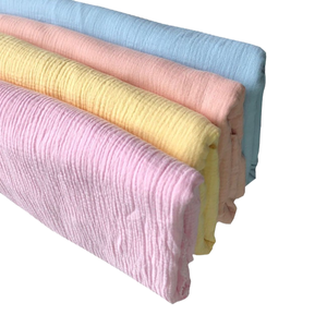 Tissu en coton uni, léger, respirant, tissé, pour bébé et tout-petit, acheter directement auprès du fournisseur - Product Image 3