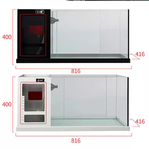 Acquario Marino Mercury Explorer 80C Aggiornato 2026 con Filtro Laterale in Vetro per Coralli SPS LPS e Quarantena Pesci - Product Image 4