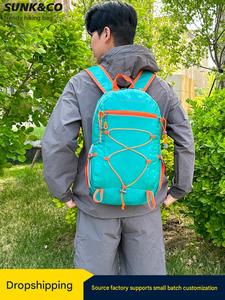 Deportes al Aire Libre y Senderismo - Mochila de Viaje Unisex Multiusos Impermeable de Color Sólido, Mochilas de Senderismo de Gran Capacidad - Product Image 5