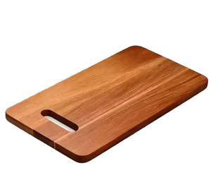 Bridge Style Wood Cutting Board with Built-in Stand Mildew Proof 40x30cm Chopping <b>Block</b> & Charcuterie Board - Product Image 1
