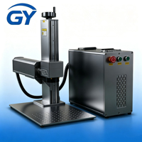 Machine de marquage et de gravure laser à fibre refroidie par air JPT Raycus Mopa M7 50W/60W/100W pour métaux et bijoux (prend en charge AI/PLT/DXF) Nouveau