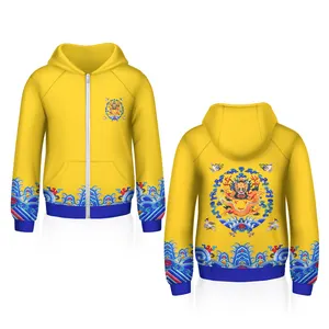 Wholesale Teams High Quality Custom Logo Zipper Sweatshirts Hoodie Mens Pullover Bulk Oversized Hoodies