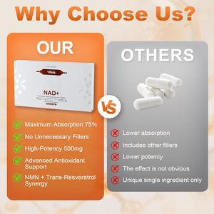 Суплемент NAD+ Boost, 15 мл, 10 штук, никотинамид рибозид, для восстановления ДНК, против старения, для взрослых мужчин и женщин - Product Image 4