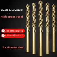 Foret droit HSS BEILI 4341 à tige droite, 1,0 mm-3,5 mm, pour perceuse à main, perceuse d'établi et centre d'usinage – Vente chaude