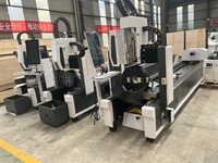 Máquina de Corte a Laser de Fibra para Metal e Tubos, com Mandril de 230mm e 350mm, 1000w, 1500w, 2000w, 3000w - Venda Direta de Fábrica