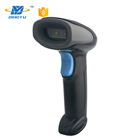 Escáner de código QR portátil 1D 2D con cable USB inalámbrico 2,4G pistola de escaneo inventario de almacén supermercado uso ligero compatible con Android