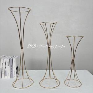 Suministros de Decoración para Fiestas, Soporte de Flores Metálico para Iglesia, Decoración para Bodas al Aire Libre, Camino de Flores - Product Image 1