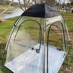 Tente de <span class=keywords><strong>camping</strong></span> multifonctionnelle à une chambre, résistante aux intempéries, chaude, transparente, en PVC, pour l'extérieur - Product Image 4