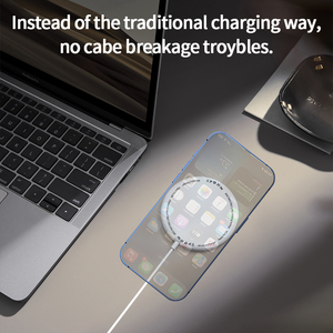 Xách Tay Mô Hình Tư Nhân Sạc Không Dây Pad Nhanh Chóng Sạc Từ Tính Cho <span class=keywords><strong>Apple</strong></span> 16 15 14 13 Loạt Điện Thoại Di Động - Product Image 5