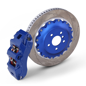 Nouveau ES6 6 Piston Big Brake Caliper Kit 380mm Rotors De Frein Plaquettes De Frein En Céramique pour <span class=keywords><strong>Kia</strong></span> Sportage Stinger K3 K4 K5 Soluto Optima EV6 - Product Image 1