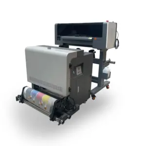 Original Two xp600 printhead A3 Dtf Printer For T-shirt Custom Pet Film Desktop Heat Transfer t shirt printing machine