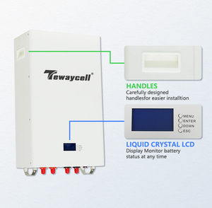 Système de stockage solaire hybride intelligent pour toute la maison, 10 kWh, 48 V, 200 Ah, cellules LiFePO4 prismatiques, pour autoconsommation domestique - Product Image 3