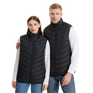 Gilet chauffant pour climat froid, nordique, alpin, Canada, hiver, chauffe-corps, batterie USB, homme, femme, extérieur - Product Image 1